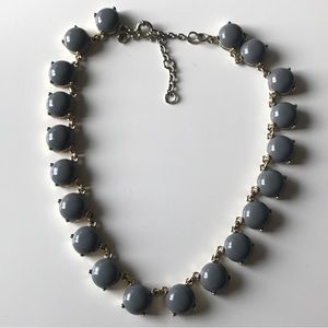 COPY - J.CREW EUC BUBBLE STATEMENT NECKLACE - GRAY